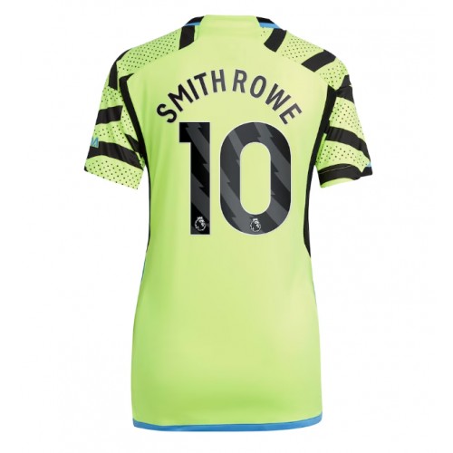 Dámy Fotbalový dres Arsenal Emile Smith Rowe #10 2023-24 Venkovní Krátký Rukáv